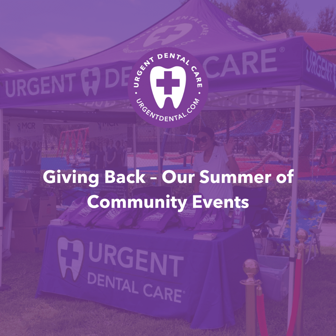 Giving Back - Our Summer of Community Events